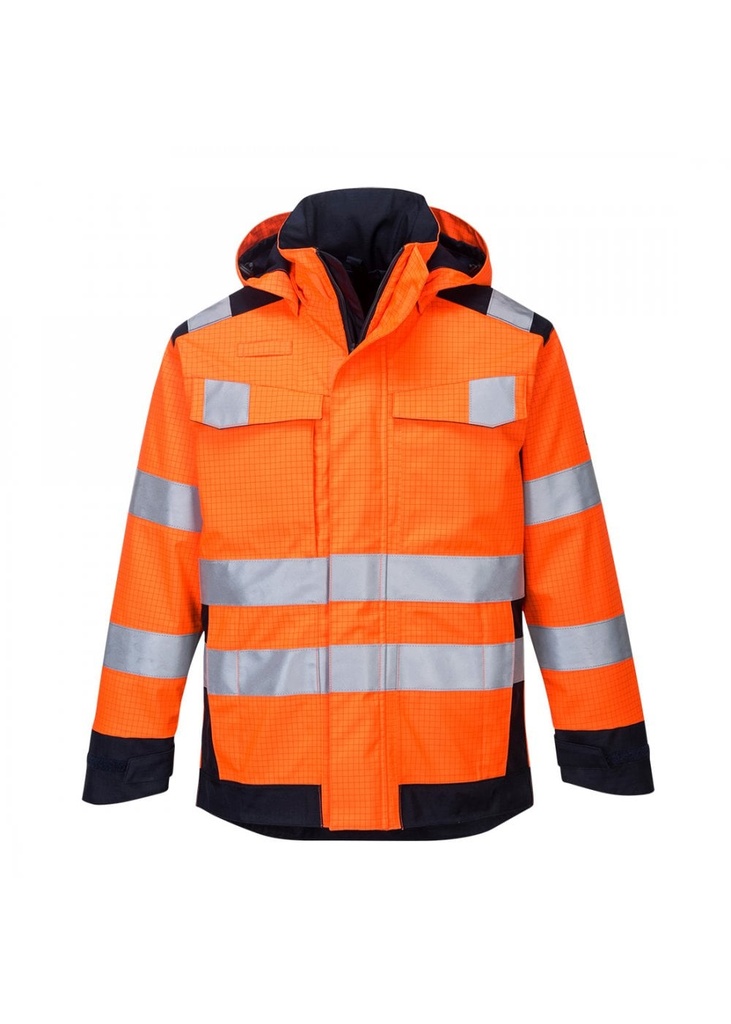 Portwest Modaflame Rain Multi Norm Arc Jacket MV70