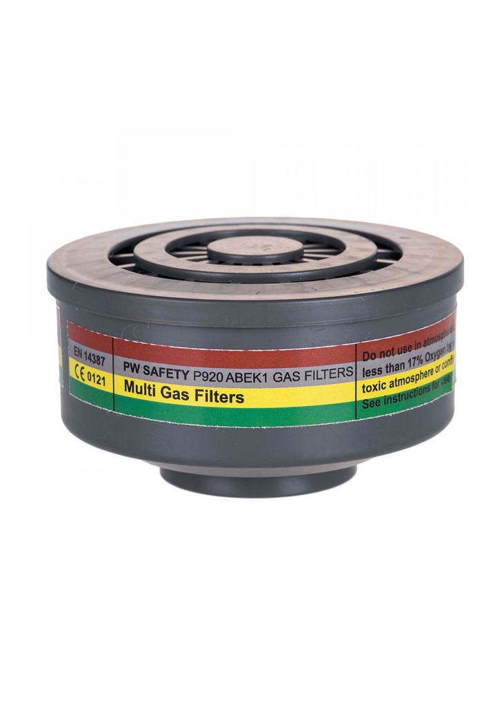 Portwest ABEK1 Gas Filter Special Thread Connection P920