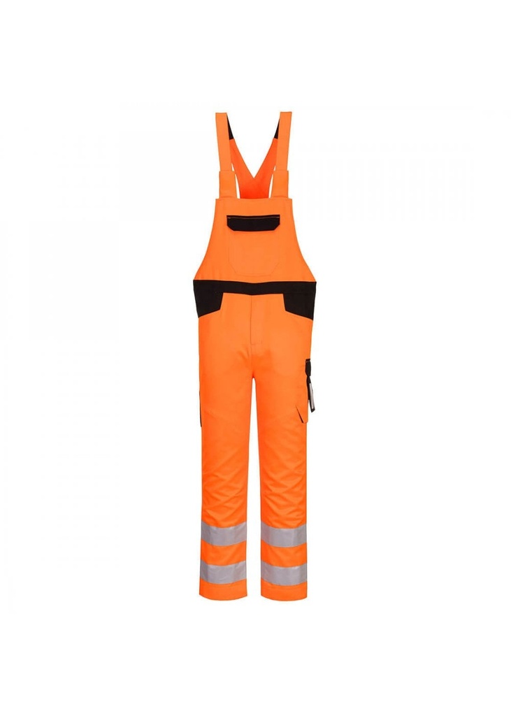 Portwest PW2 Hi-Vis Bib and Brace PW244
