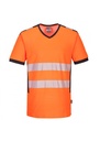 Portwest PW3 Hi-Vis V-Neck T-Shirt PW310