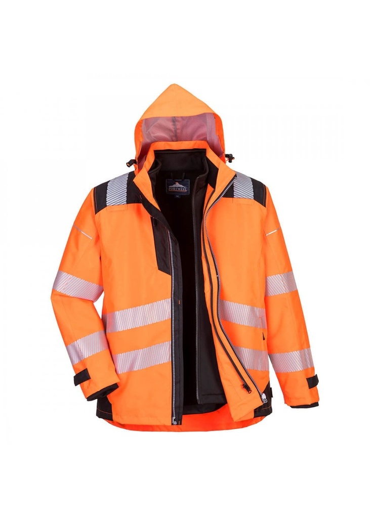 Portwest PW3 Hi-Vis 3-in-1 Jacket PW365