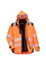 Portwest PW3 Hi-Vis 3-in-1 Jacket PW365