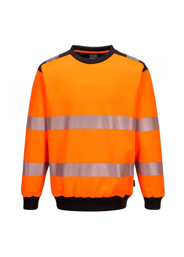 Portwest PW3 Hi-Vis Crew Neck Sweatshirt PW379