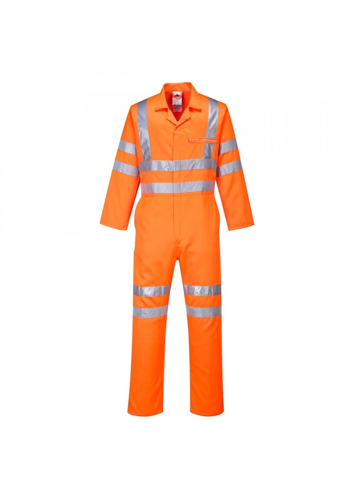 Portwest Hi-Vis Poly-cotton Coverall RIS RT42