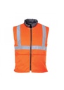 Portwest Hi-Vis Reversible Bodywarmer RIS RT44