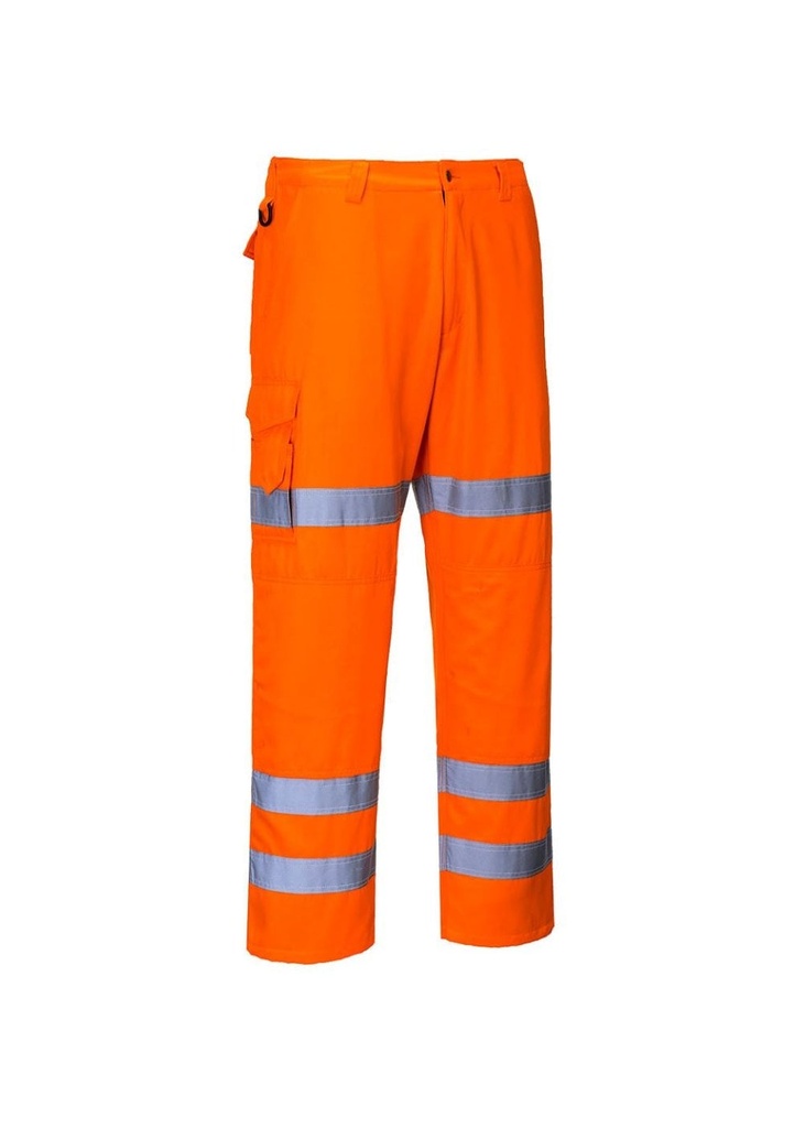 Portwest Hi-Vis Three Band Combat Trousers RT49