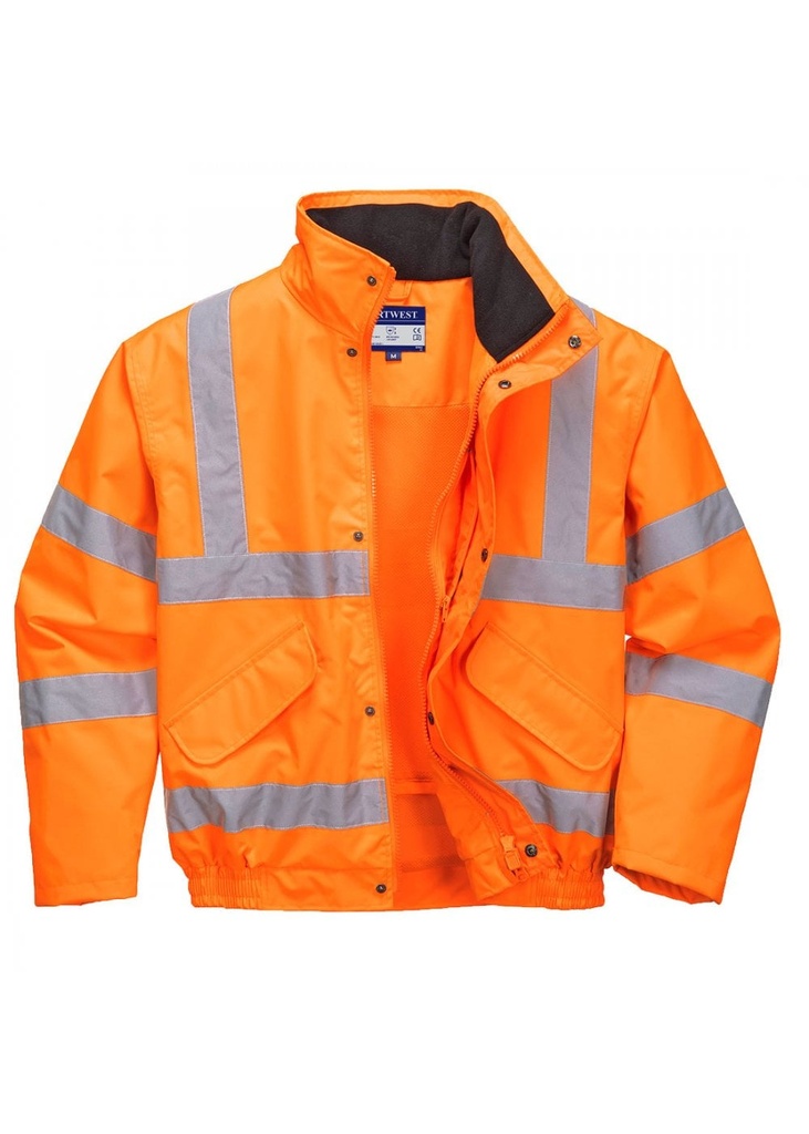 Portwest Hi-Vis Breathable Mesh Lined Jacket RT62