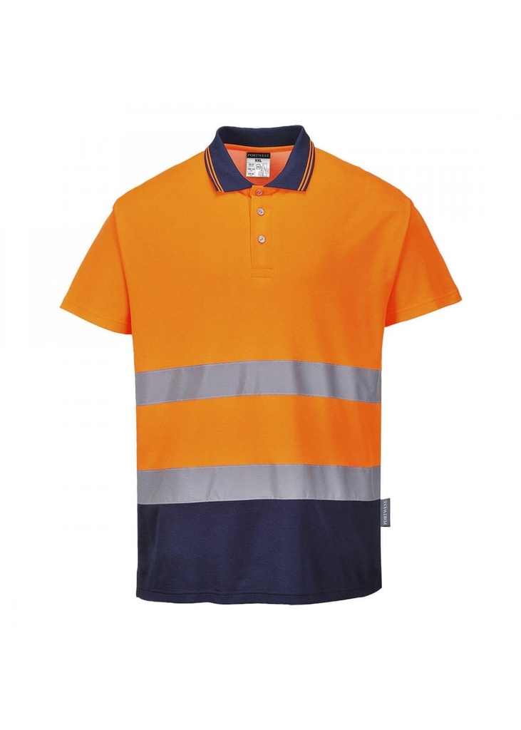 Portwest Two Tone Cotton Comfort Polo S174
