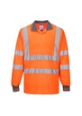 Portwest Hi-Vis Long Sleeved Polo Shirt S277