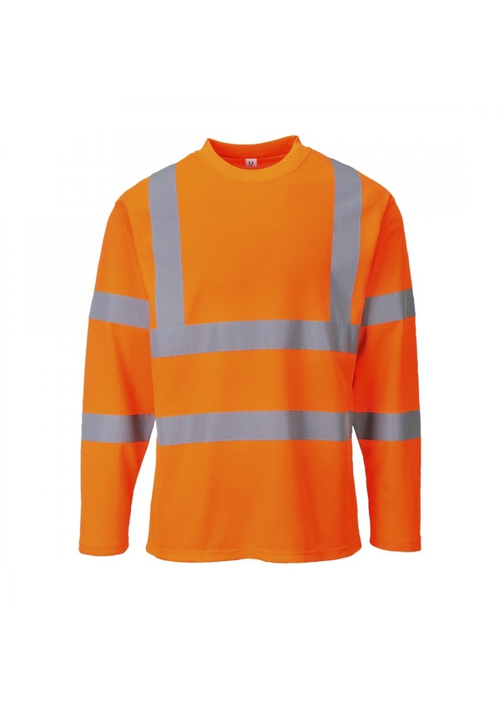Portwest Hi-Vis Long Sleeved T-Shirt S278