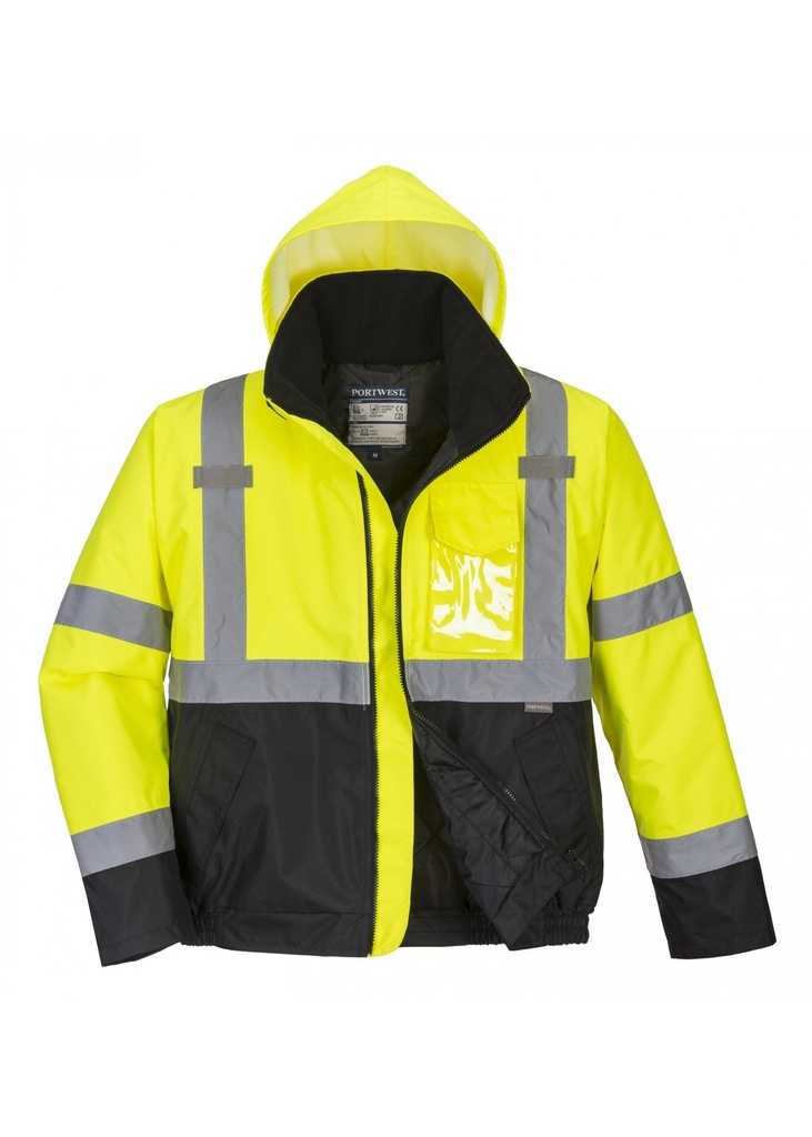 Portwest Hi-Vis Two-Tone Bomber Jacket S363