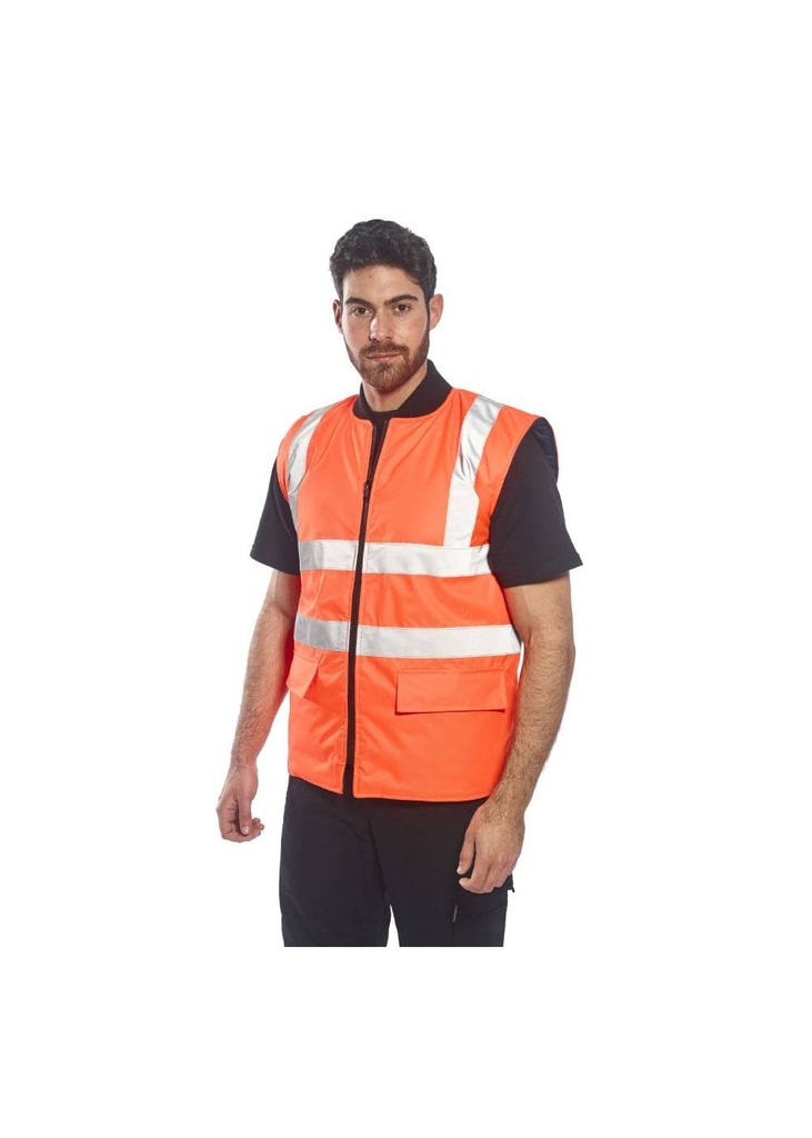 Portwest Hi-Vis Reversible Bodywarmer S469