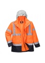 Portwest Hi-Vis 4-in-1 Contrast Traffic Jacket S471