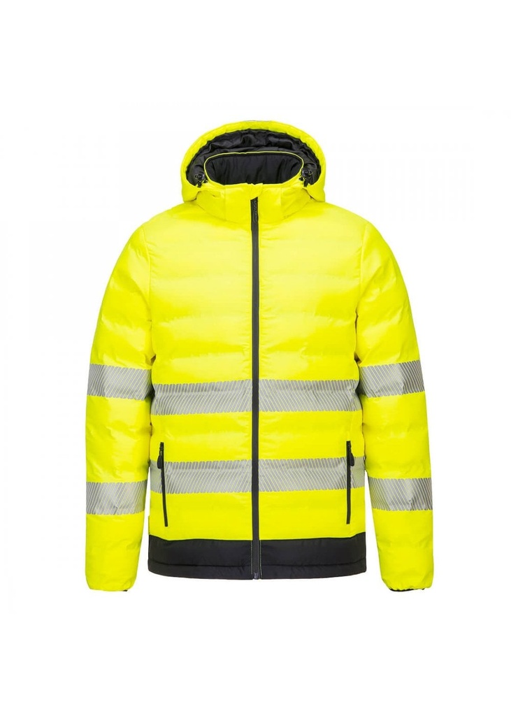 Portwest Hi Vis Ultrasonic Heated Tunnel Jacket S548
