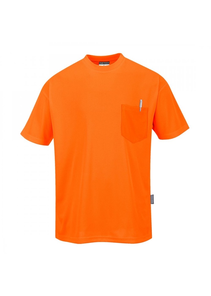 Portwest Day-Vis Pocket Short Sleeve T-Shirt S578