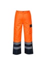 Portwest Hi-Vis Contrast Trousers - Lined S686