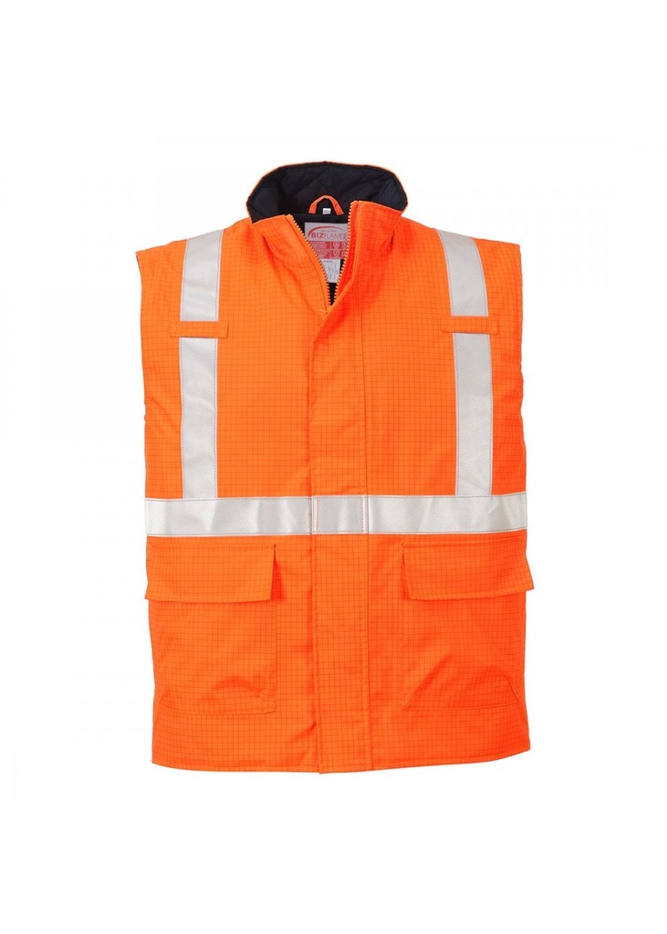 Portwest Bizflame Hi Vis Antistatic FR Bodywarmer S776
