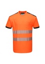 Portwest PW3 Hi-Vis Short Sleeve T-Shirt T181