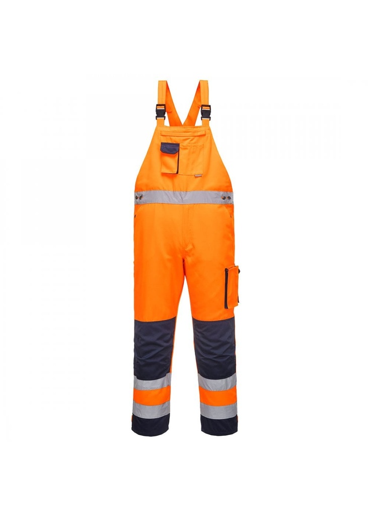 Portwest Dijon Hi-Vis Bib and Brace TX52