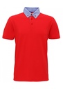 Asquith & Fox Men's Chambray Button-down Collar Polo AQ007