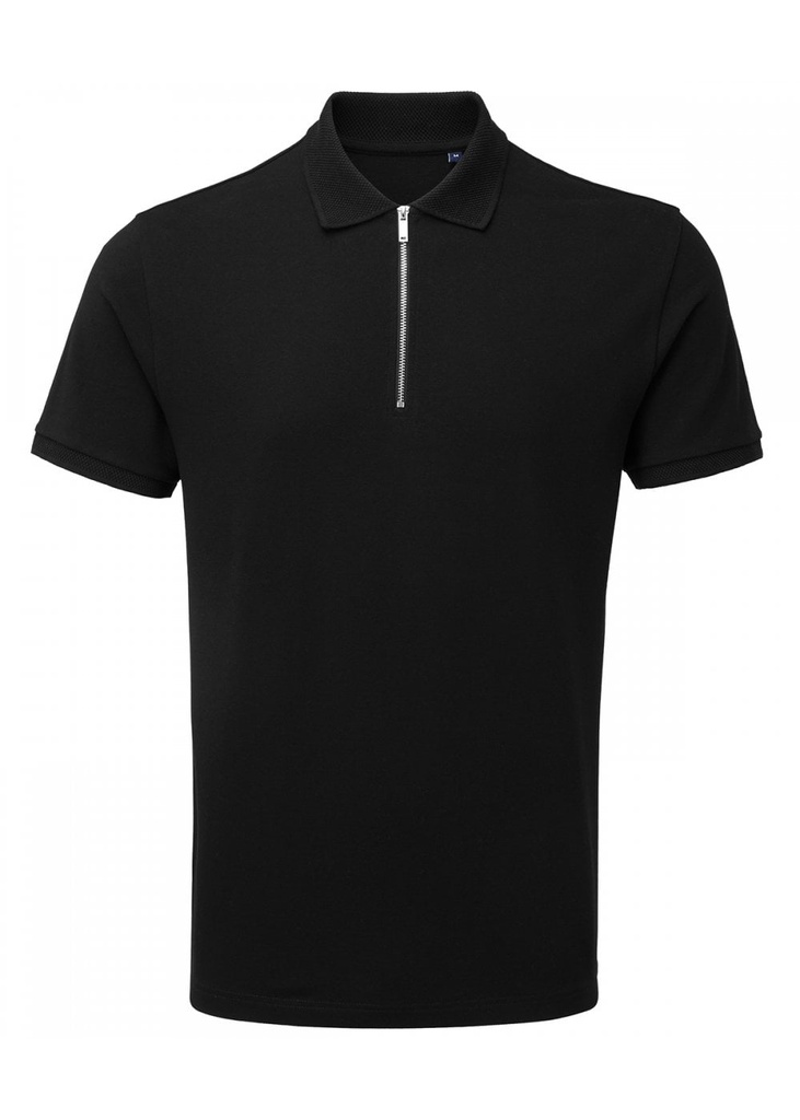Asquith & Fox Mens Zip Polo AQ013