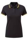 Asquith & Fox Womens Classic Fit Tipped Polo AQ021