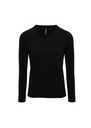 Asquith & Fox Women's Cotton Blend V-Neck Sweater AQ043