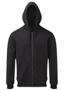 Asquith & Fox Men's Coastal Vintage Wash Loop Back Zip Through Hoodie AQ046