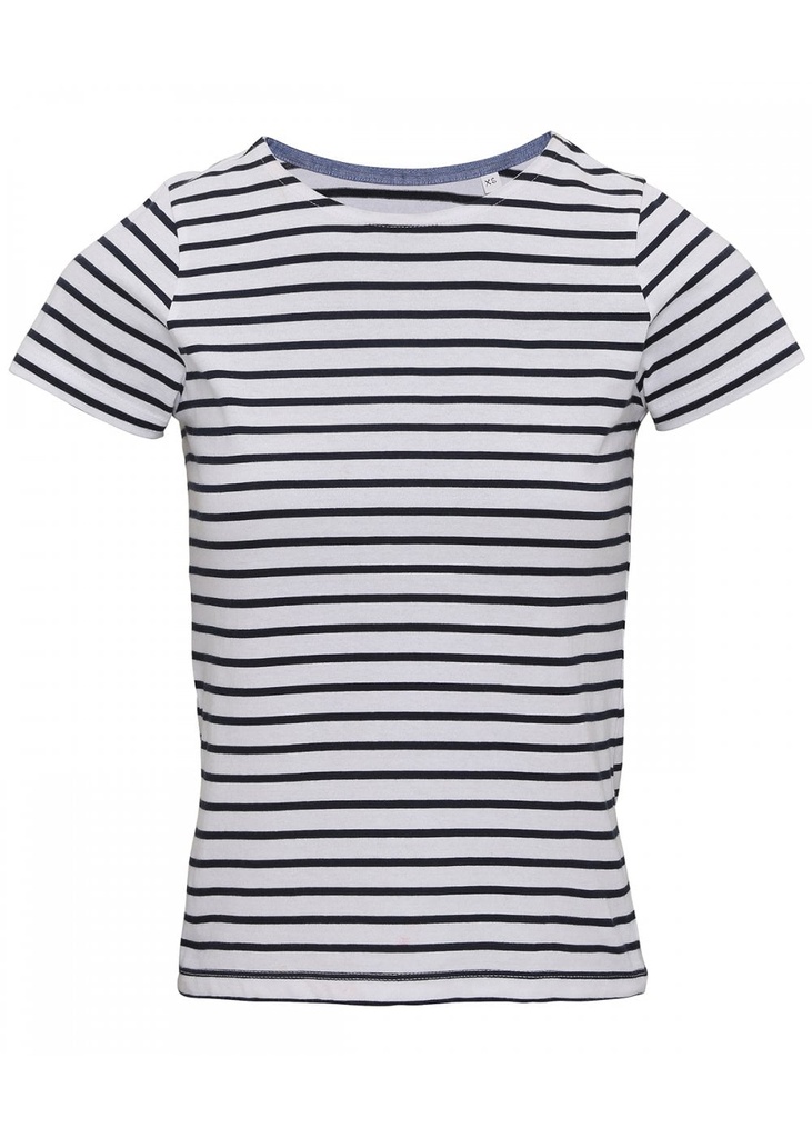 Asquith & Fox Womens Mariniere Coastal Short Sleeve T-Shirt AQ073