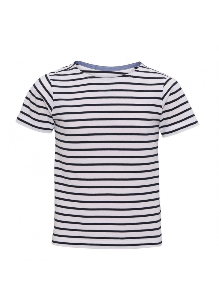 Asquith & Fox Kids Mariniere Coastal Short Sleeve Tee AQ075
