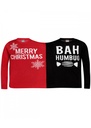 Christmas Shop Adults Double Merry Christmas/Bah Humbug Christmas Jumper CJ006