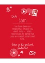 Christmas Shop Personalisable Kids Letter To Santa Tee CS145