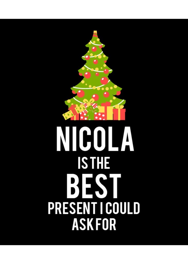 Christmas Shop Personalisable "........" Is The Best" Long Sleeve Tee CS800