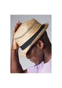 Beechfield Straw Summer Trilby B730