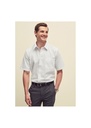 Fruit Of The Loom Mens Short Sleeve Poplin Shirt 65116
