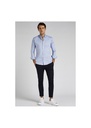 Kustom Kit Slim Fit Stretch Long Sleeve Oxford Shirt KK182