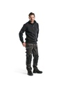 Blaklader Sweatshirt with Collar and Neck Zip 33651048