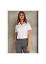 Kustom Kit Ladies Premium Short Sleeve Tailored Oxford Shirt KK719