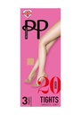 Pretty Polly 20D Smooth Knit Tgts 3PP