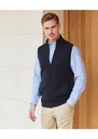 Henbury Sleeveless Zip-Through Jumper HB711