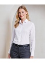 Premier Womens Long Sleeve ‘Recyclight’ Poplin Shirt PR303