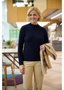 Brook Taverner Womens Golden Turtleneck Jumper BT2389