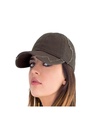 Atlantis Hurricane Weathered 6 Panel Cap With Raw Edges