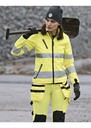 Jobman Womens Softshell Jacket Hi-Vis JM1210