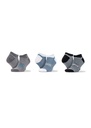 Spiro 3-Pack Mixed Stripe Sneaker Socks S295X