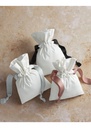 Westford Mill Cotton Bag with Ribbon Cord W121