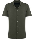Spasso Jersey Short Sleeve Bowling Collar Shirt SP522