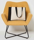 Brand Lab Jute and Canvas Shopper BR101