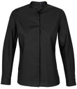 NEOBLU Ladies Bart Mao Collar Long Sleeve Poplin Shirt 03787