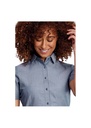Disley Faith Herringbone Uniform Short Sleeve Blouse DS_FA50SS